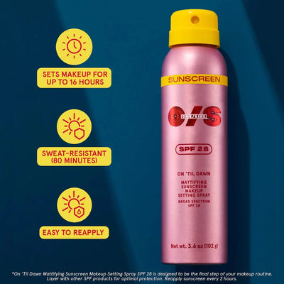 ONE/SIZE by Patrick Starrr On'Til Dawn Makeup Setting Spray with SPF 28    