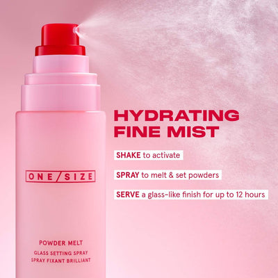 ONE/SIZE by Patrick Starrr  Mini Powder Melt Glass Setting Spray    