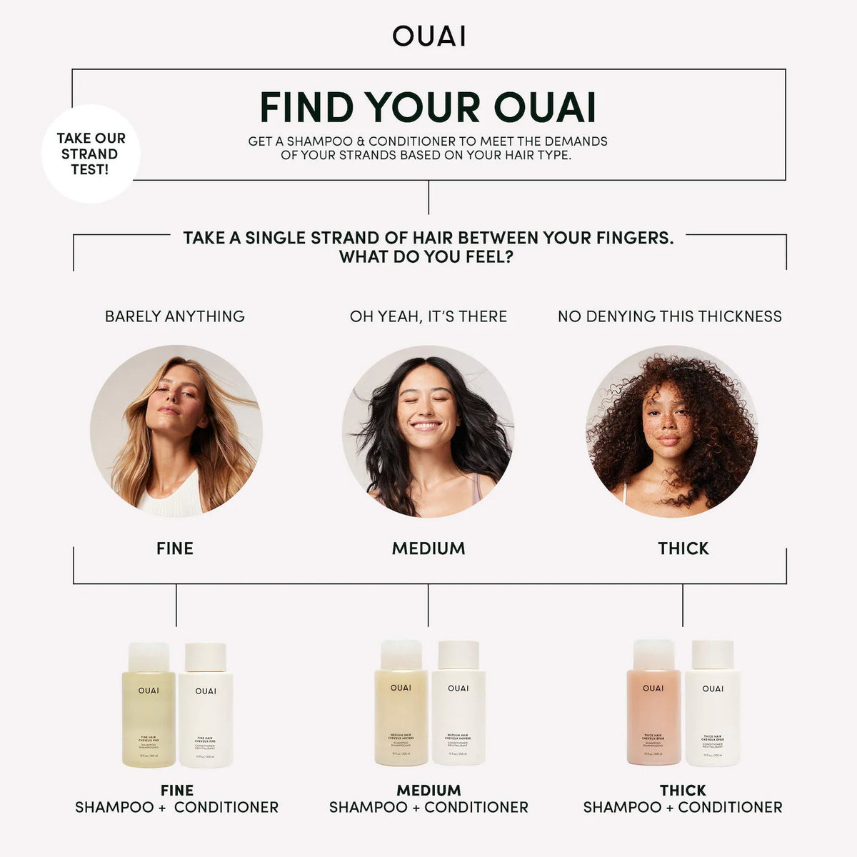 OUAI  Fine Hair Shampoo 300ml    