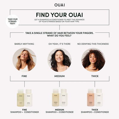 OUAI  Fine Hair Shampoo 300ml    
