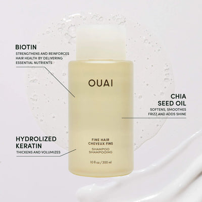 OUAI  Fine Hair Shampoo 300ml    