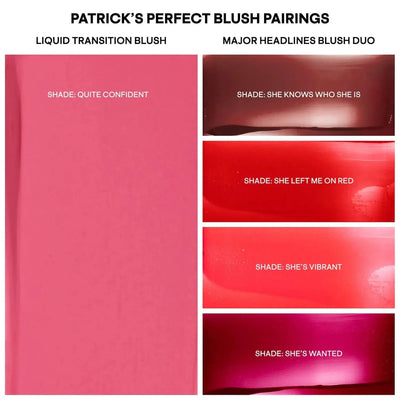 PATRICK TA  Liquid Transition Brightening Blush    
