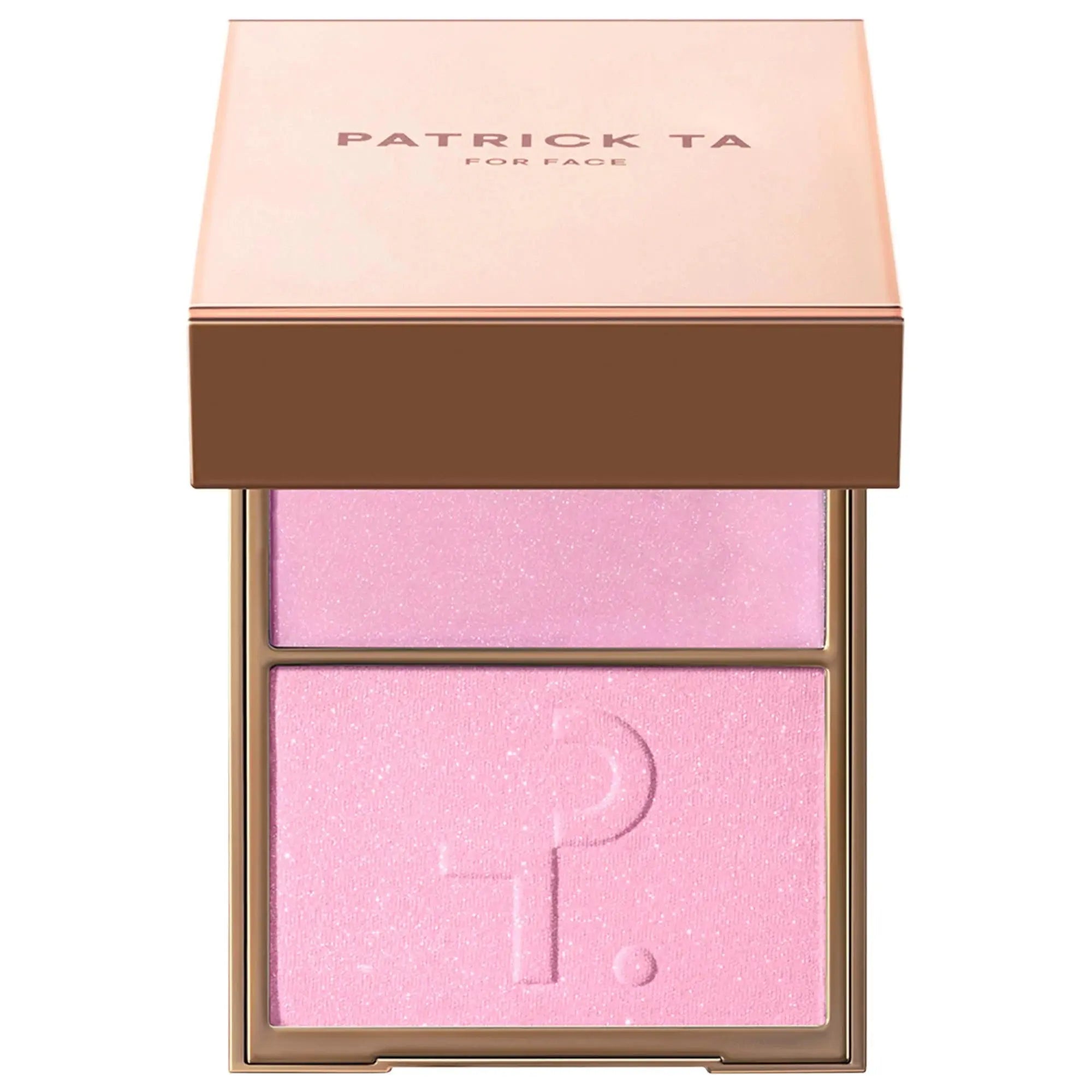 PATRICK TA Major Glow Creme & Powder Light Reflecting Translucent Highlighter Duo   Baby - pink shimmer 