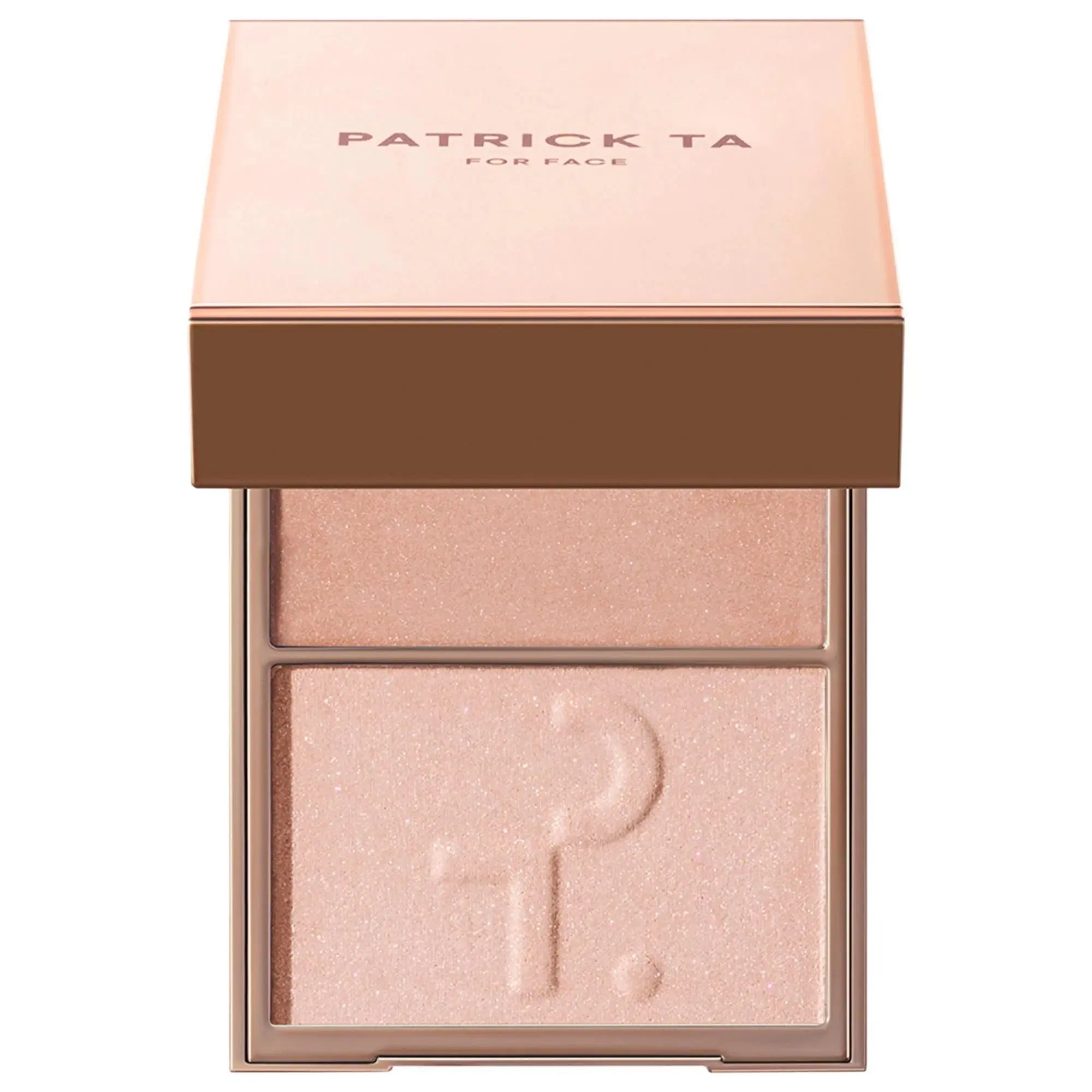 PATRICK TA Major Glow Creme & Powder Light Reflecting Translucent Highlighter Duo   Sugar - champagne shimmer 