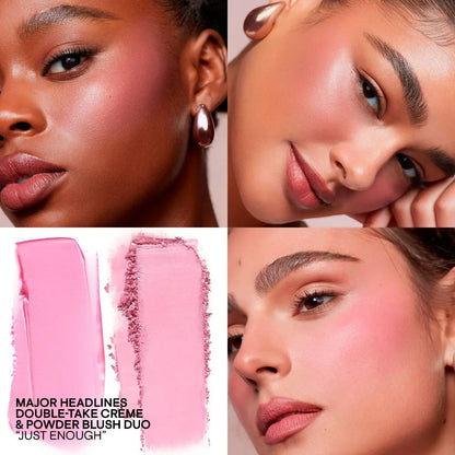 PATRICK TA  Major Headlines Double-Take Crème & Powder Blush Duo    