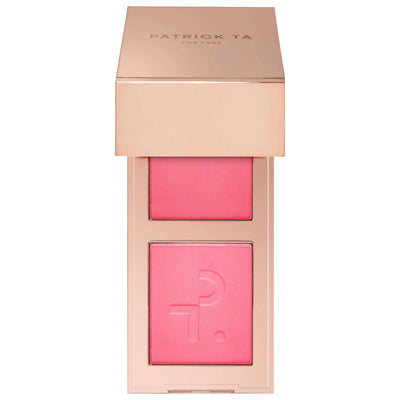PATRICK TA  Major Headlines Double-Take Crème & Powder Blush Duo   She's That Girl - soft pink 