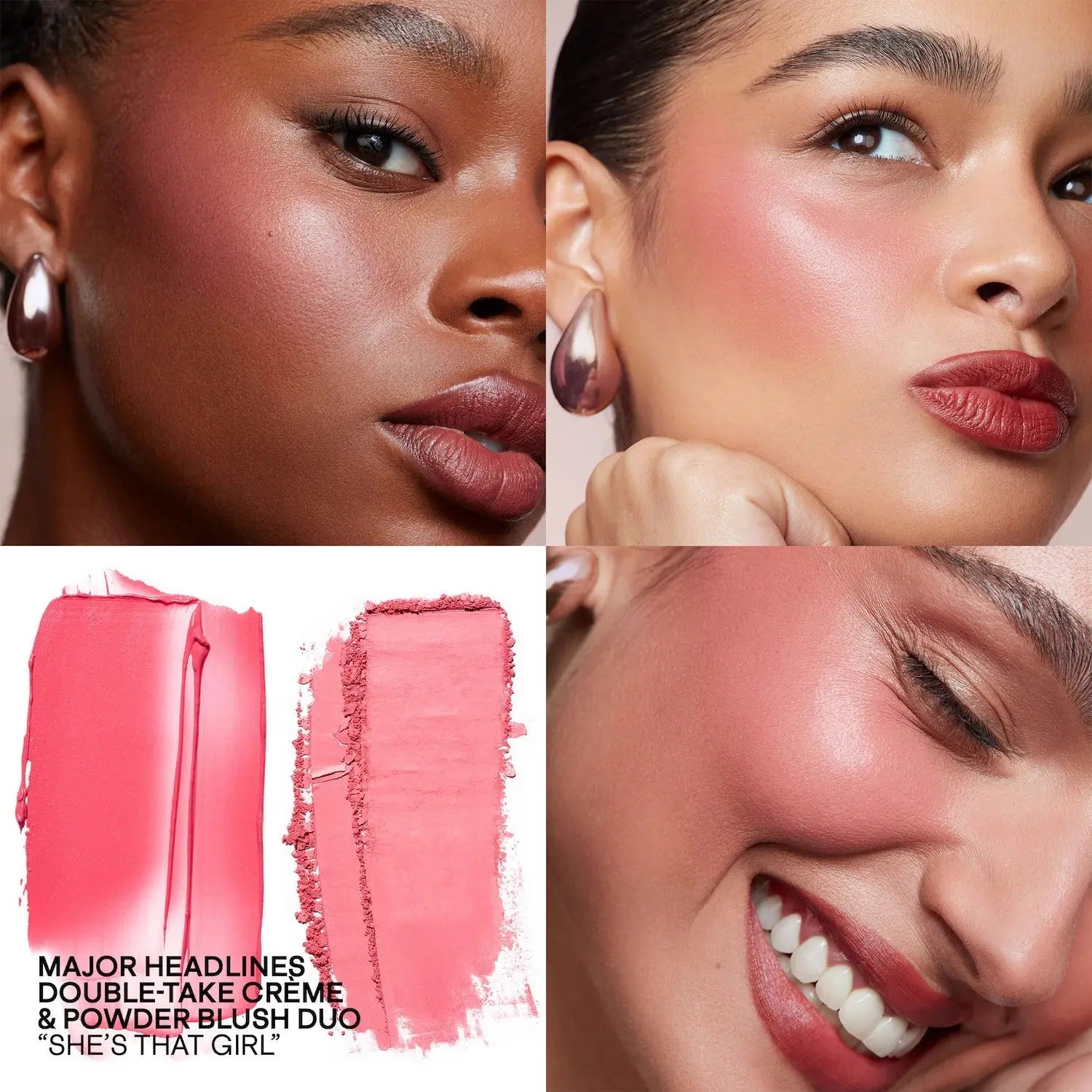 PATRICK TA  Major Headlines Double-Take Crème & Powder Blush Duo    
