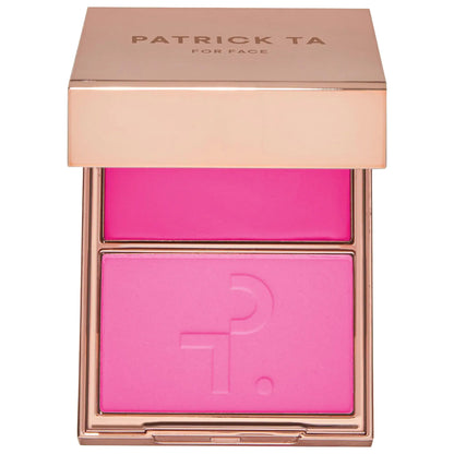 PATRICK TA  Major Headlines Double-Take Crème & Powder Blush Duo   She’s Giving 