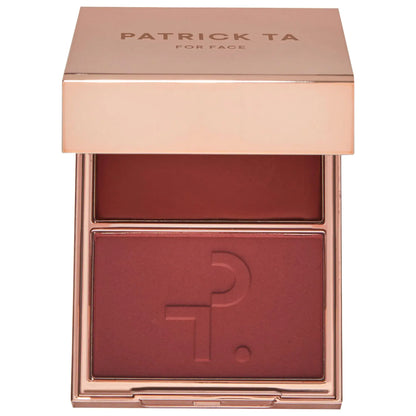 PATRICK TA  Major Headlines Double-Take Crème & Powder Blush Duo   She Knows Who She Is - terracotta 