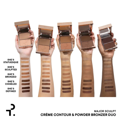 PATRICK TA  Major Sculpt Crème Contour & Powder Bronzer Duo    