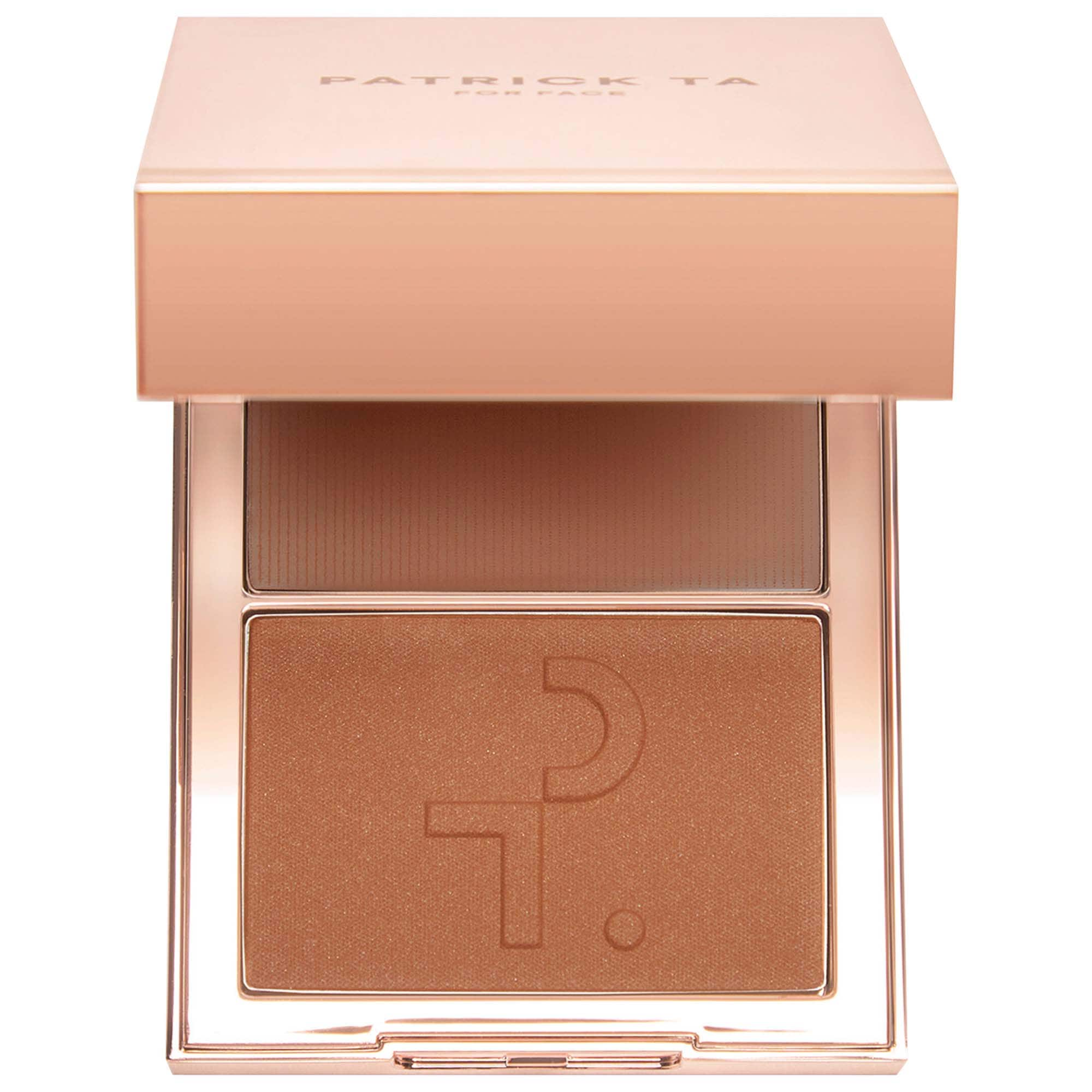 PATRICK TA  Major Sculpt Crème Contour & Powder Bronzer Duo   She's Bronzed - medium with warm undertone 