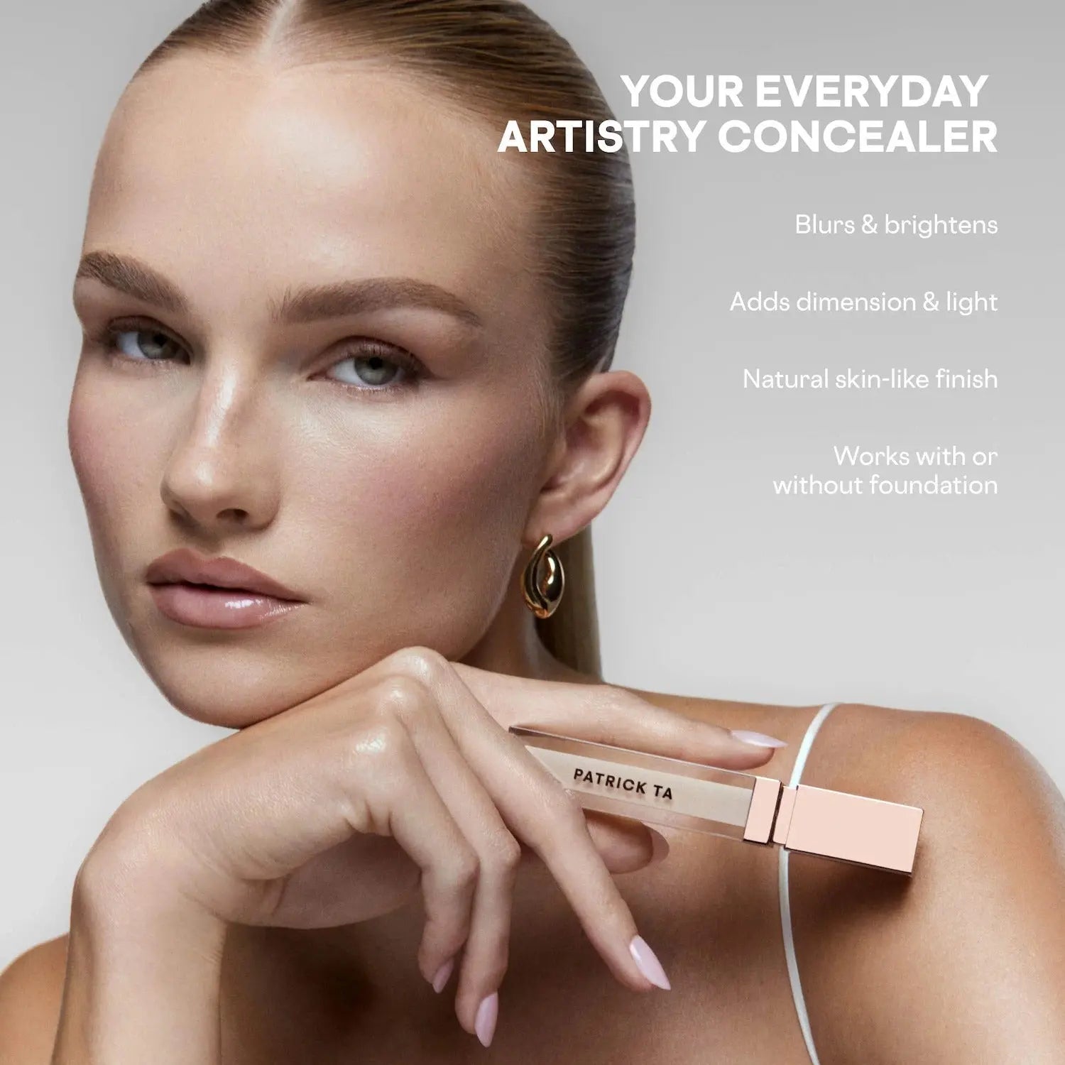 PATRICK TA  Major Skin Soft Blur Brightening Hydrating Concealer with Vitamin E    