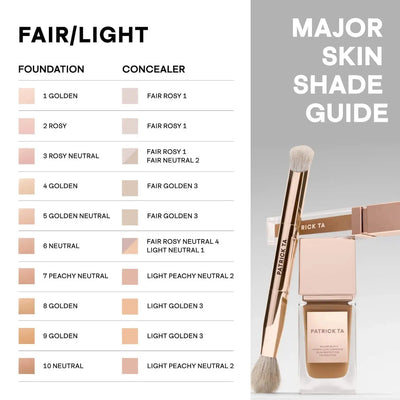 PATRICK TA  Major Skin Soft Blur Brightening Hydrating Concealer with Vitamin E    