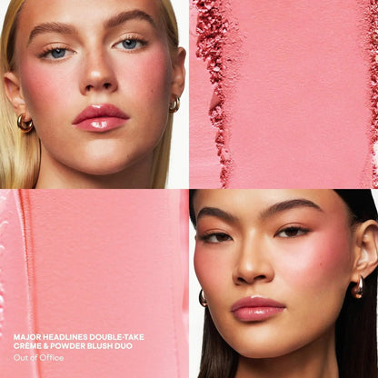 PATRICK TA - Patrick's Glow and Gloss Set: Major Headlines Blush Duo and Lip Gloss Makeup Gift Set    