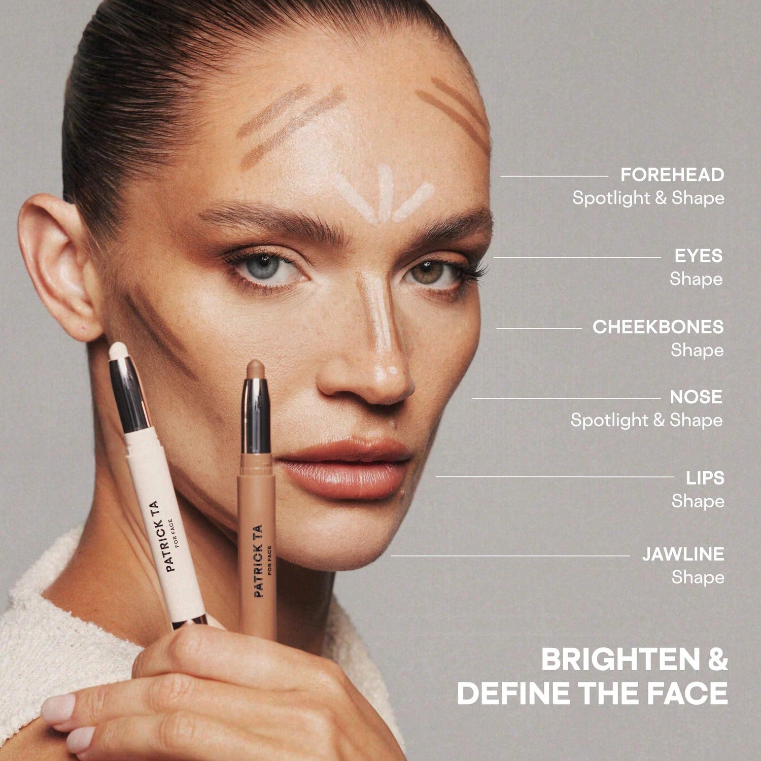 PATRICK TA Major Sculpt Shape & Shade Anywhere Artistry Stick    