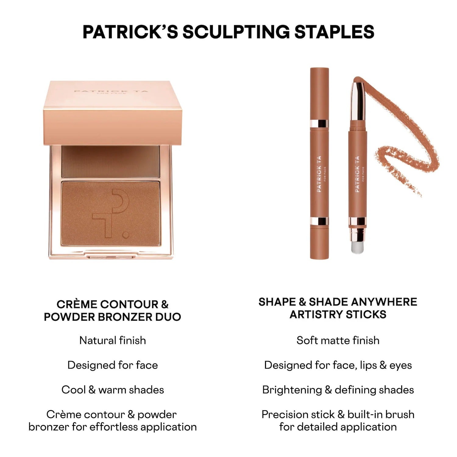 PATRICK TA Major Sculpt Shape & Shade Anywhere Artistry Stick    