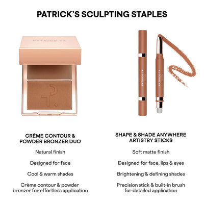 PATRICK TA Major Sculpt Shape & Shade Anywhere Artistry Stick    