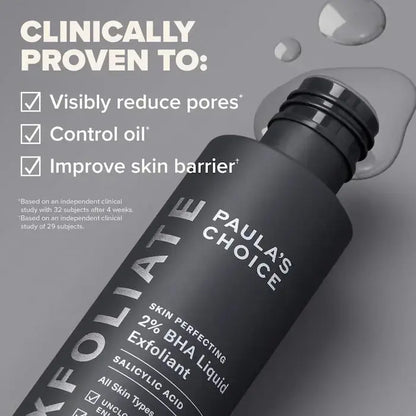 Paula's Choice Skin Perfecting 2% BHA Liquid Exfoliant for Clear Skin 236ml    