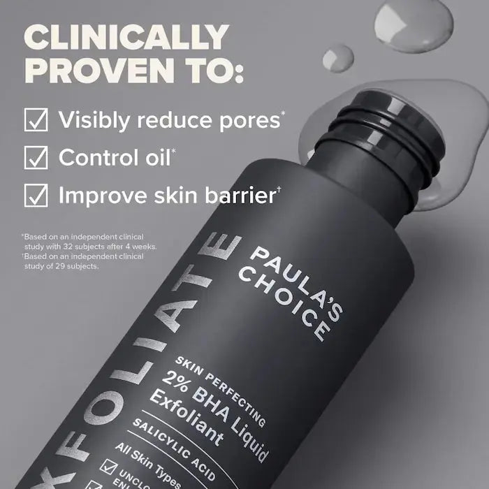 Paula's Choice Skin Perfecting 2% BHA Liquid Exfoliant for Clear Skin 236ml    