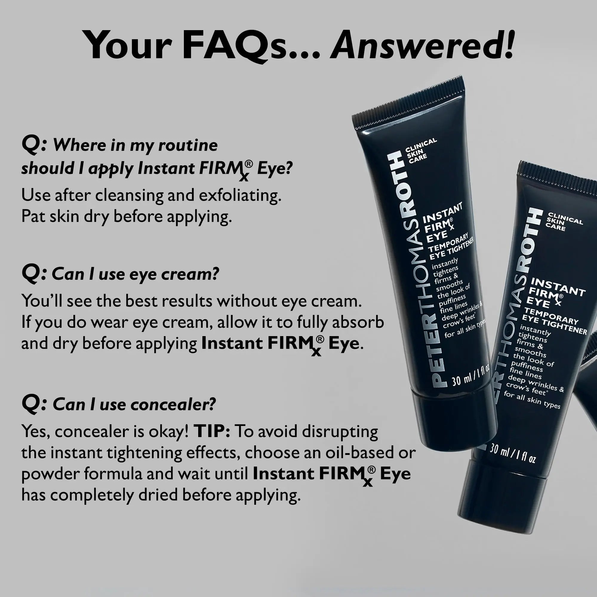 Peter Thomas Roth Instant FIRMx Eye Temporary Eye Tightener 15ml    