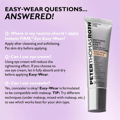 Peter Thomas Roth Instant FIRMx Temporary Eye Tightener Easy-Wear Formula 20ml    