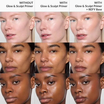 REFY Glow and Sculpt Face Serum Primer with Niacinamide    