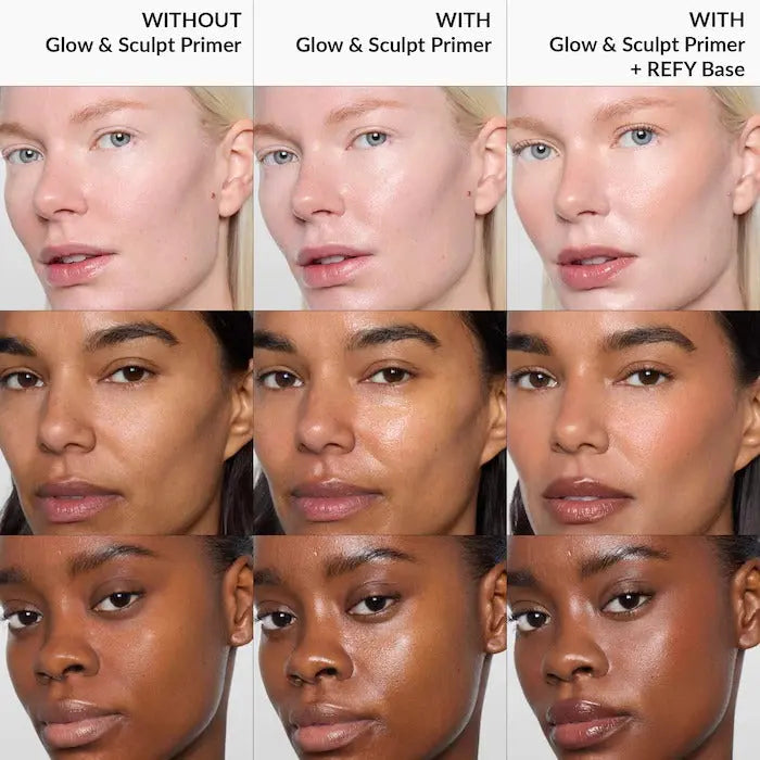 REFY Glow and Sculpt Face Serum Primer with Niacinamide    