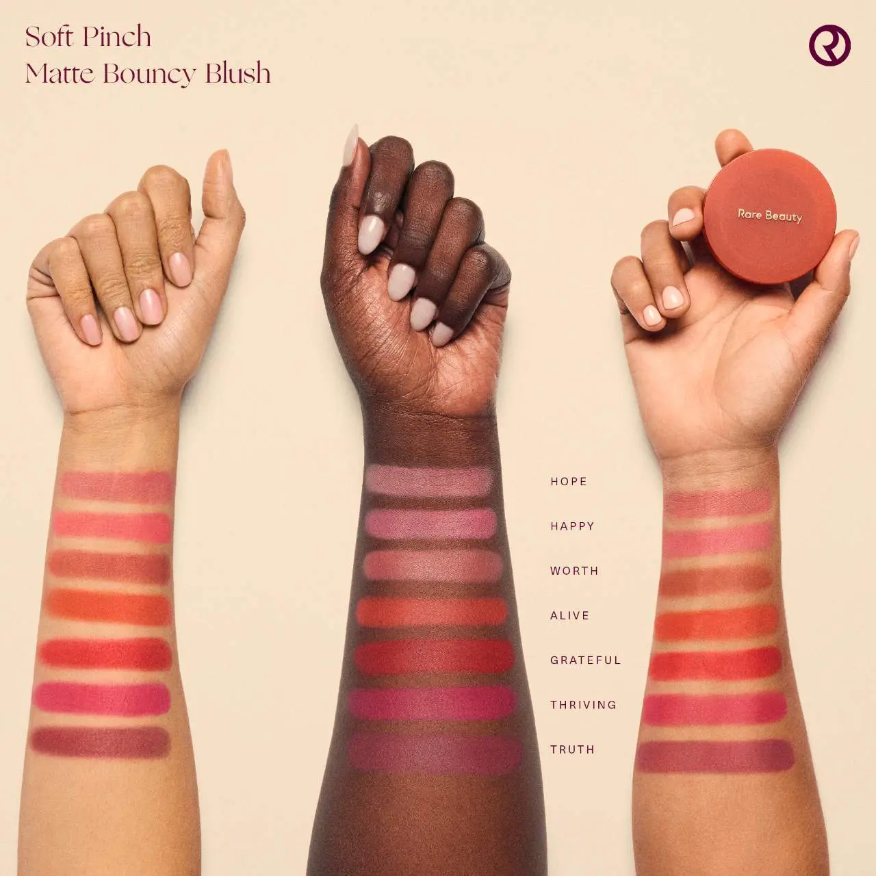 Rare Beauty by Selena Gomez  Soft Pinch Matte Bouncy Blush    