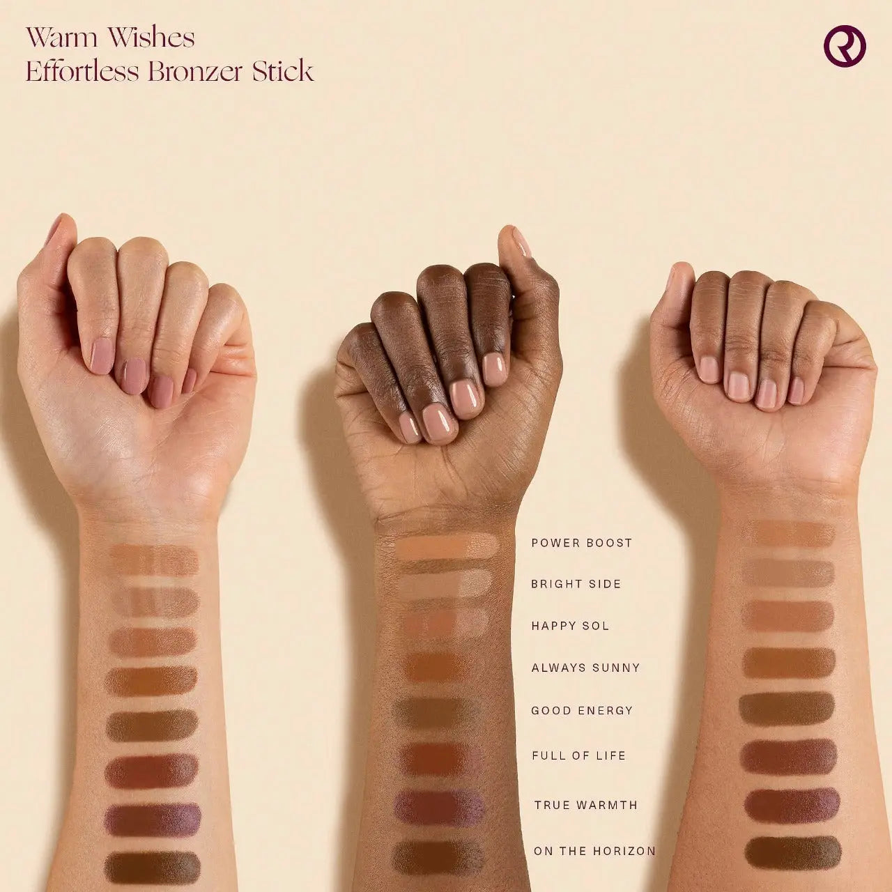 Rare Beauty by Selena Gomez  Warm Wishes Effortless Cream Bronzer Stick    