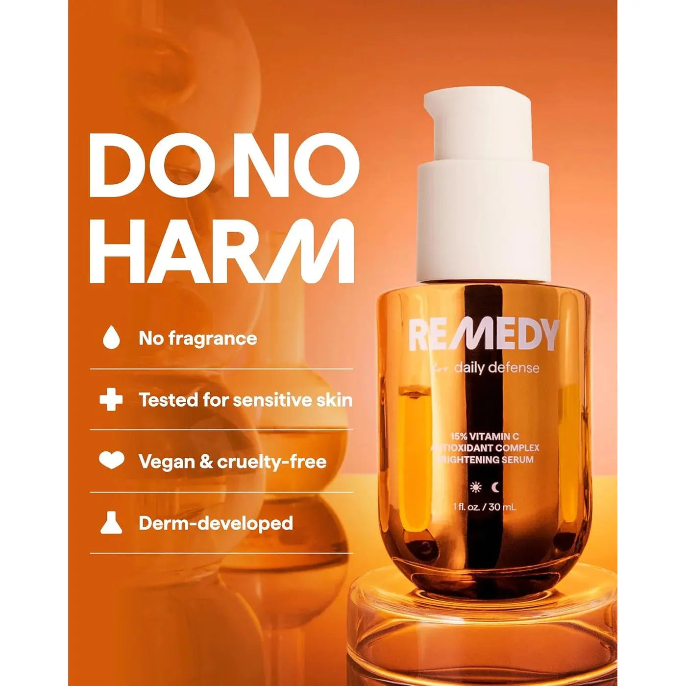 Remedy for Daily Defense | 15% Vitamin C Complex Brightening Serum - 30ml    