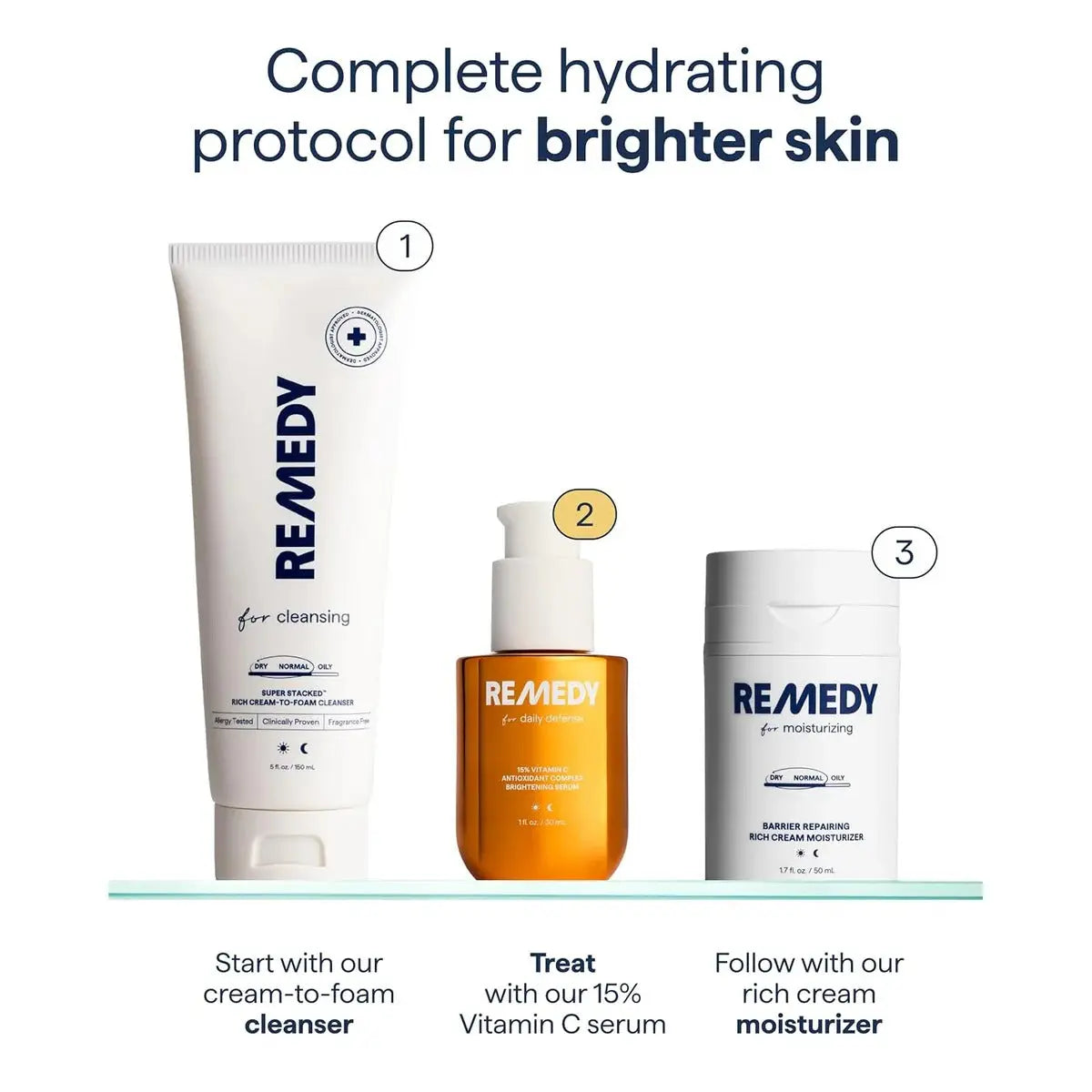 Remedy for Daily Defense | 15% Vitamin C Complex Brightening Serum - 30ml    