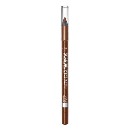 Rimmel London  Scandaleyes Waterproof Gel Pencil   Brown 