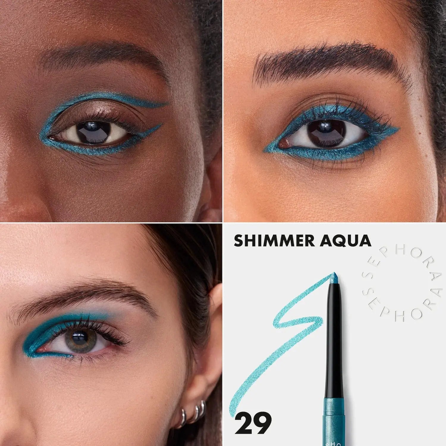 SEPHORA COLLECTION  12H Colorful Waterproof Retractable Eyeliner    