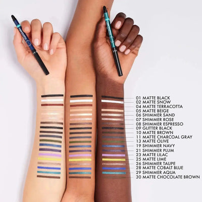 SEPHORA COLLECTION  12H Colorful Waterproof Retractable Eyeliner    