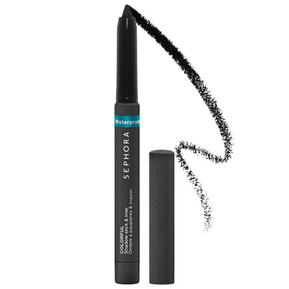 SEPHORA COLLECTION  Sephora Colorful® Waterproof Eyeshadow & Eyeliner Multi-Stick   24 Black Matte 