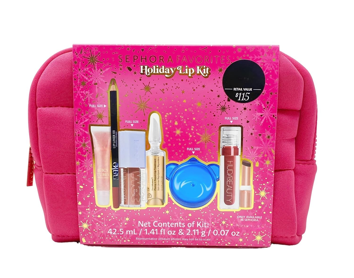 SEPHORA Favorite Holiday Lip Kit - 7 Piece    