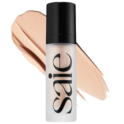 Saie Mini Glowy Super Gel Lightweight Dewy Multipurpose Illuminator (15mL)   Warmglow 