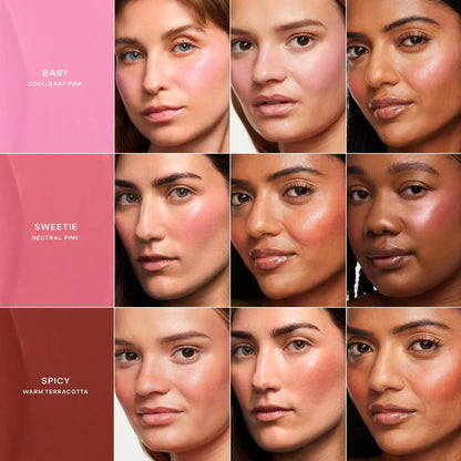 Saie Mini Dew Blush Trio (Worth £36.00)    