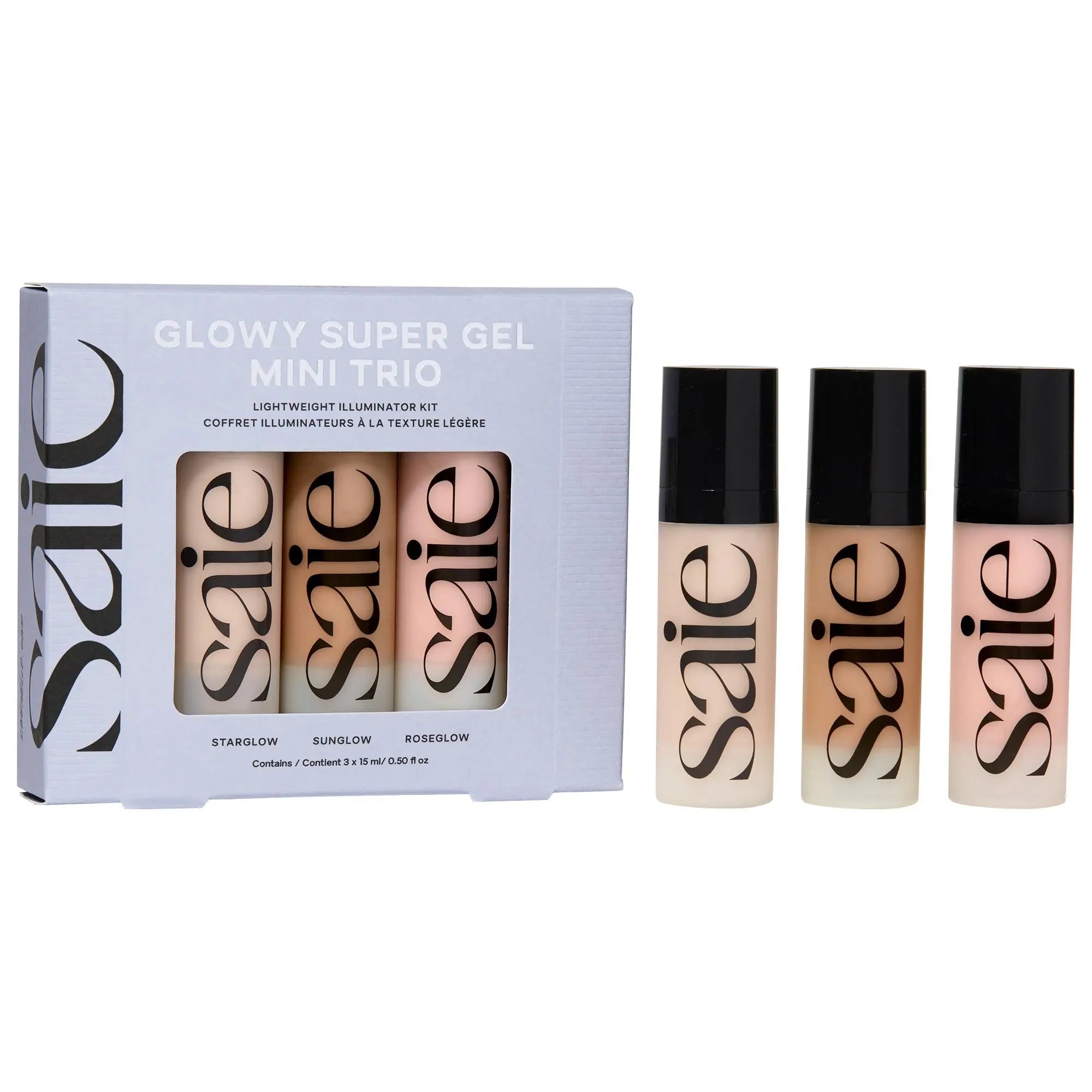 Saie Mini Glowy Super Gel Trio Gift Set    