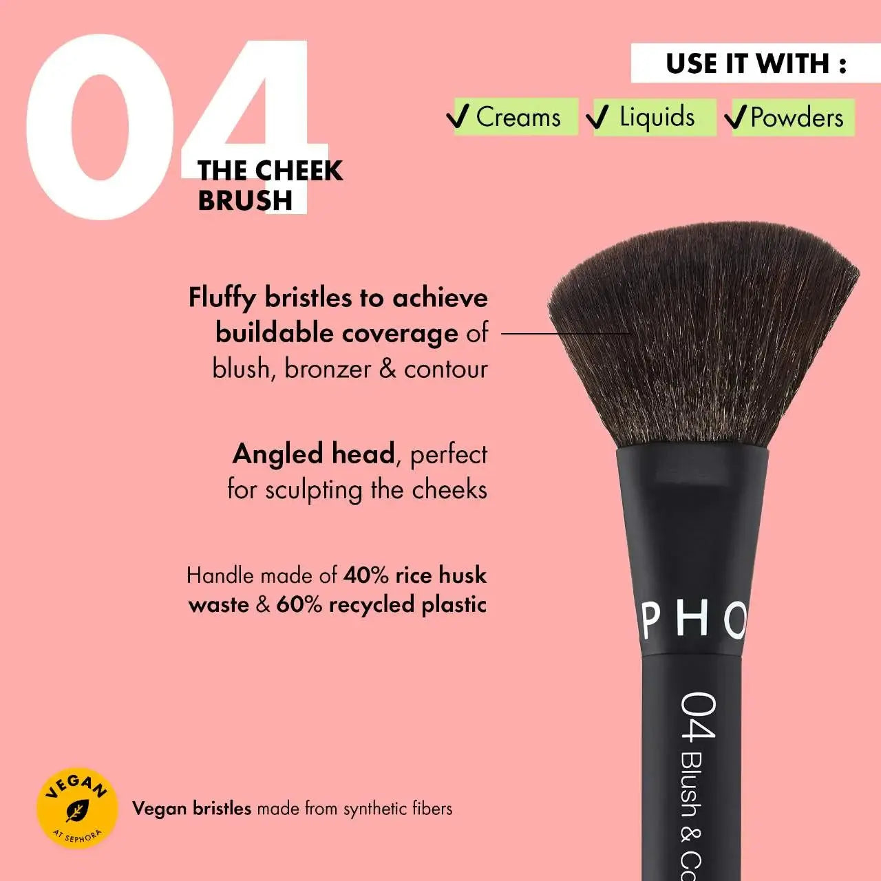 Sephora Collection 04 The Cheek Brush 04    