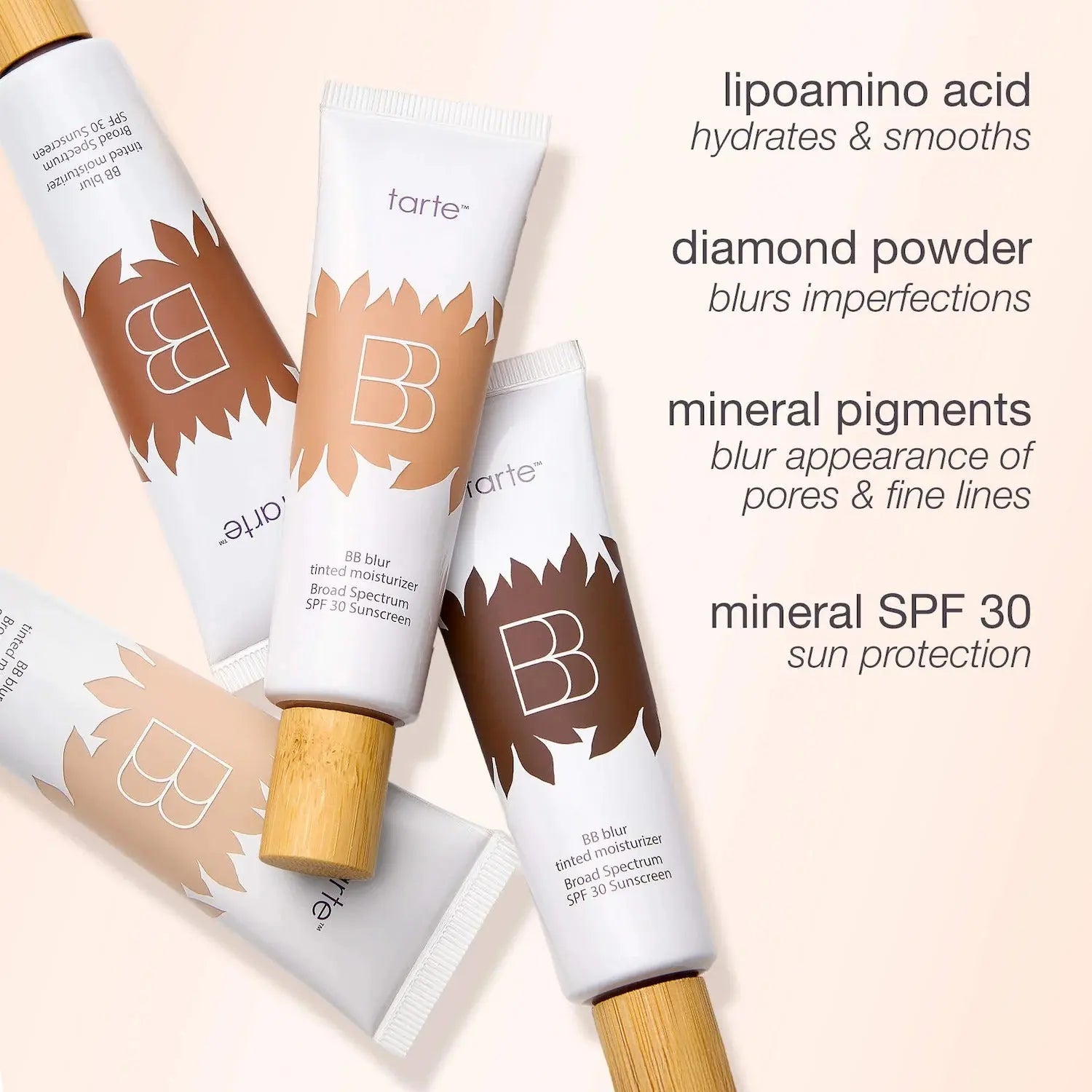 Tarte  BB blur natural matte tinted moisturizer Broad Spectrum SPF 30 Sunscreen    