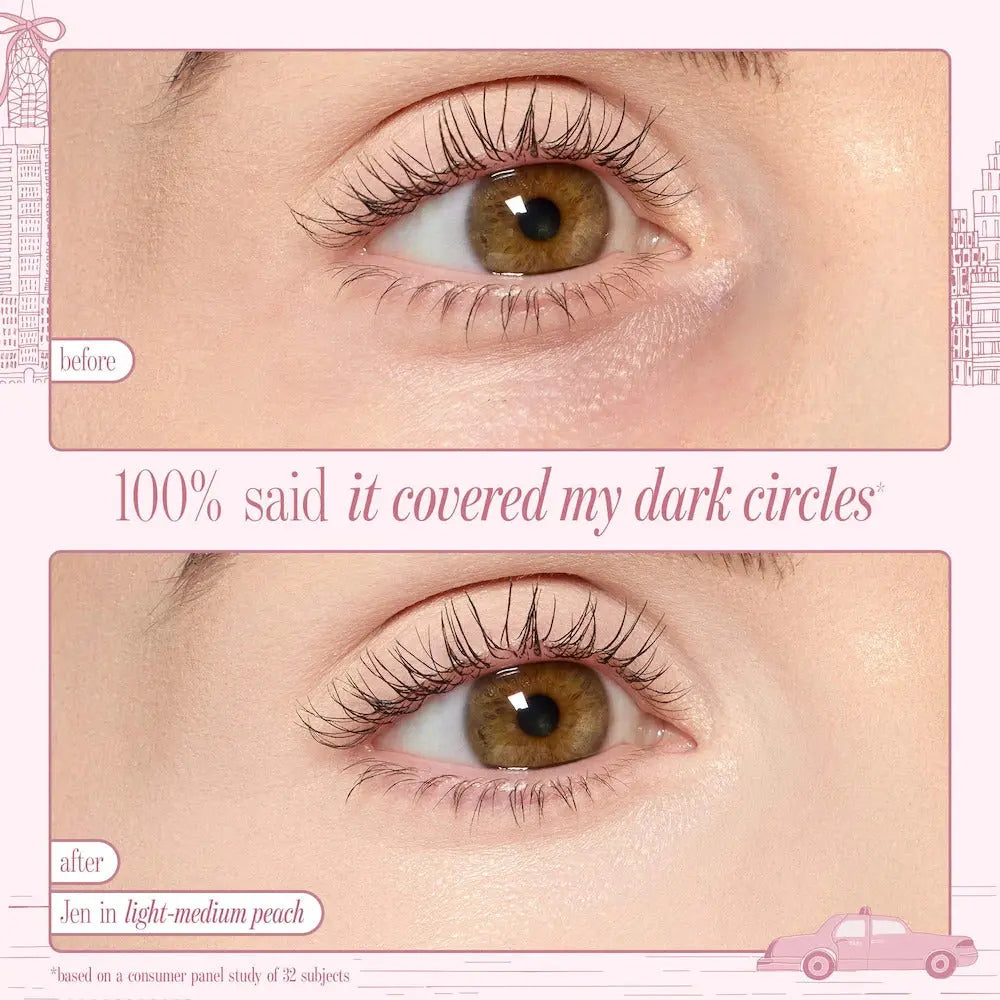 Tarte  face card never declines cc full coverage undereye corrector & brush set    