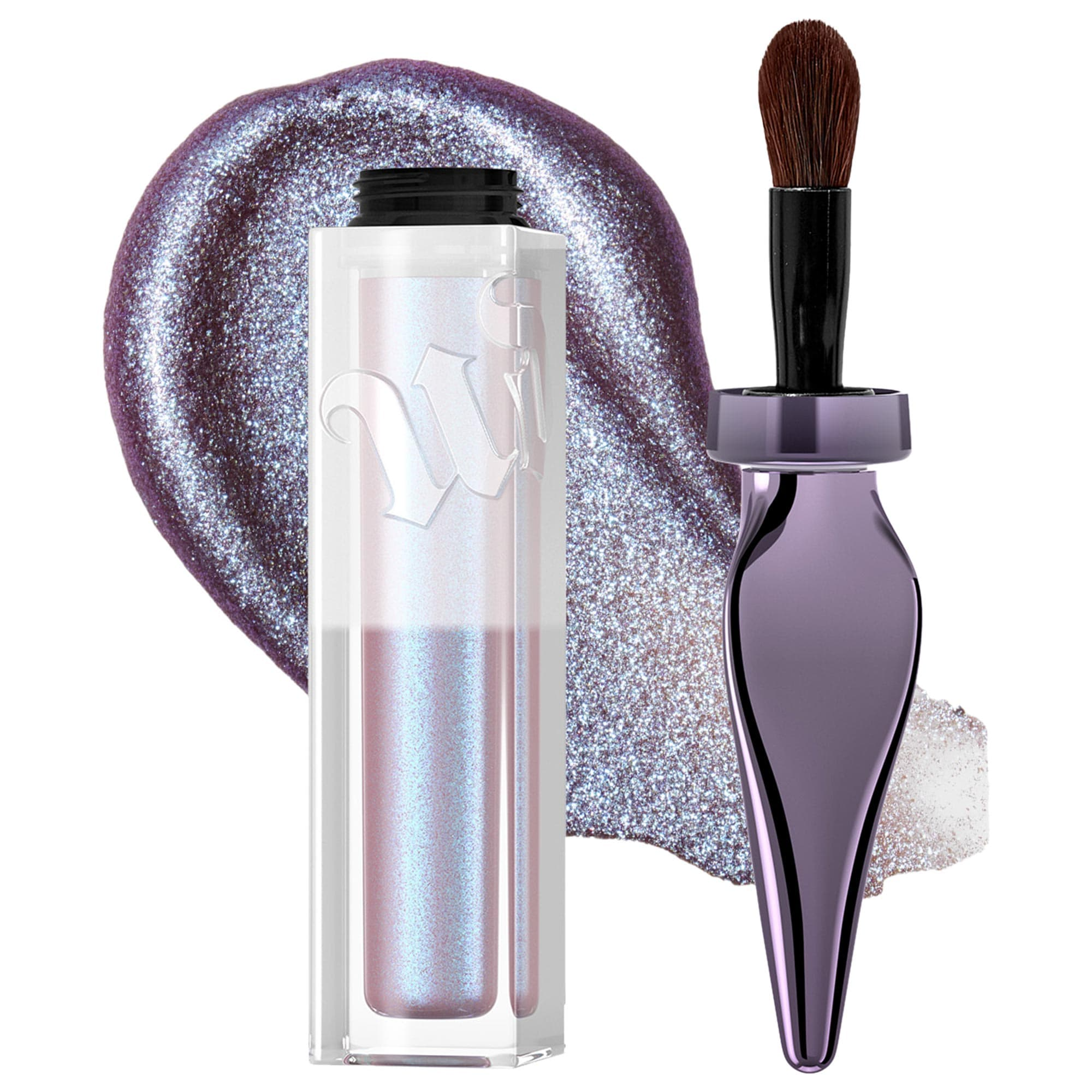 Urban Decay  24/7 Glaze-On Shimmer Liquid Eyeshadow   Frost Boss - light blue to lavendar duo chrome 