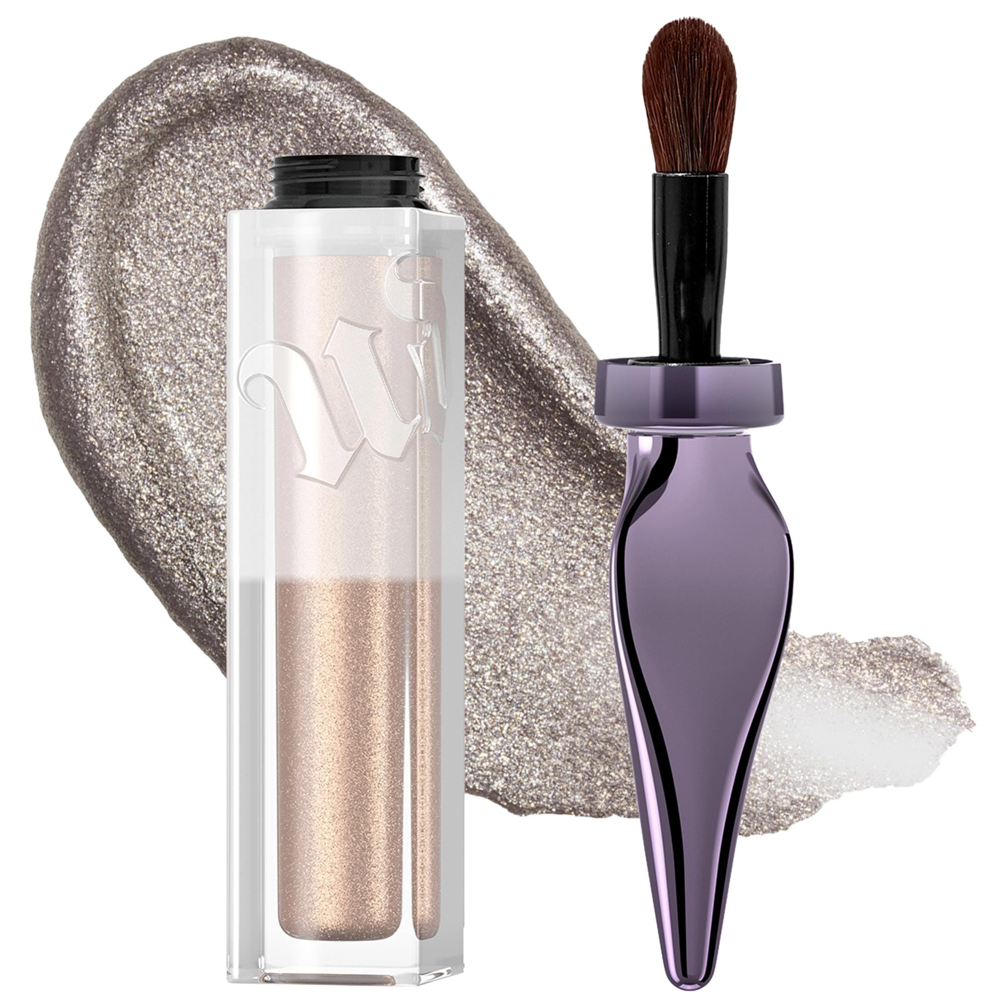 Urban Decay  24/7 Glaze-On Shimmer Liquid Eyeshadow   Silver Spooning - silver shimmer 