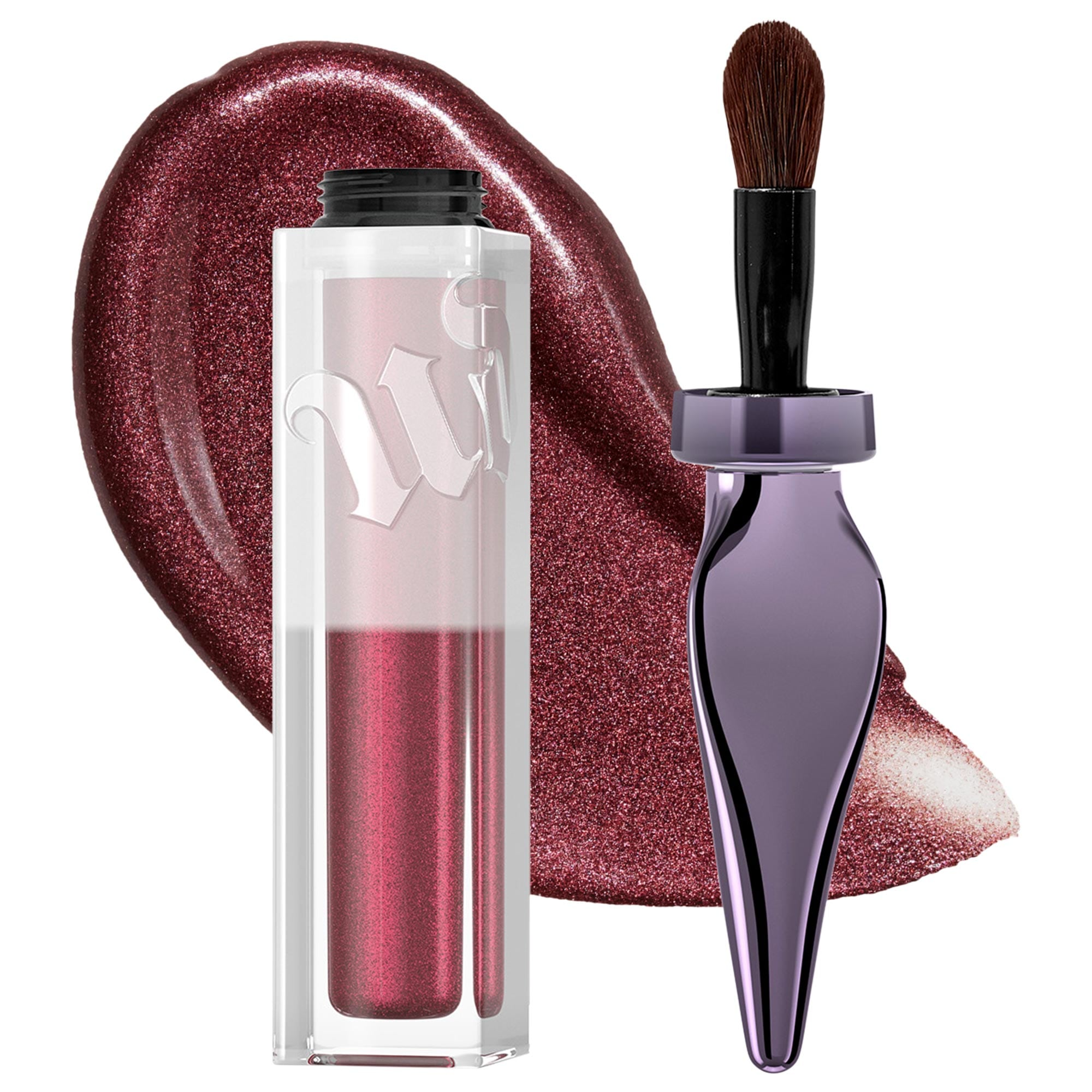 Urban Decay  24/7 Glaze-On Shimmer Liquid Eyeshadow   Traffic Jam - burgundy shimmer 