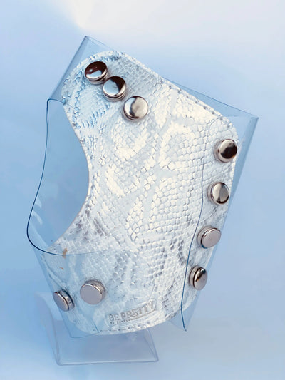 White Leather Glovey    