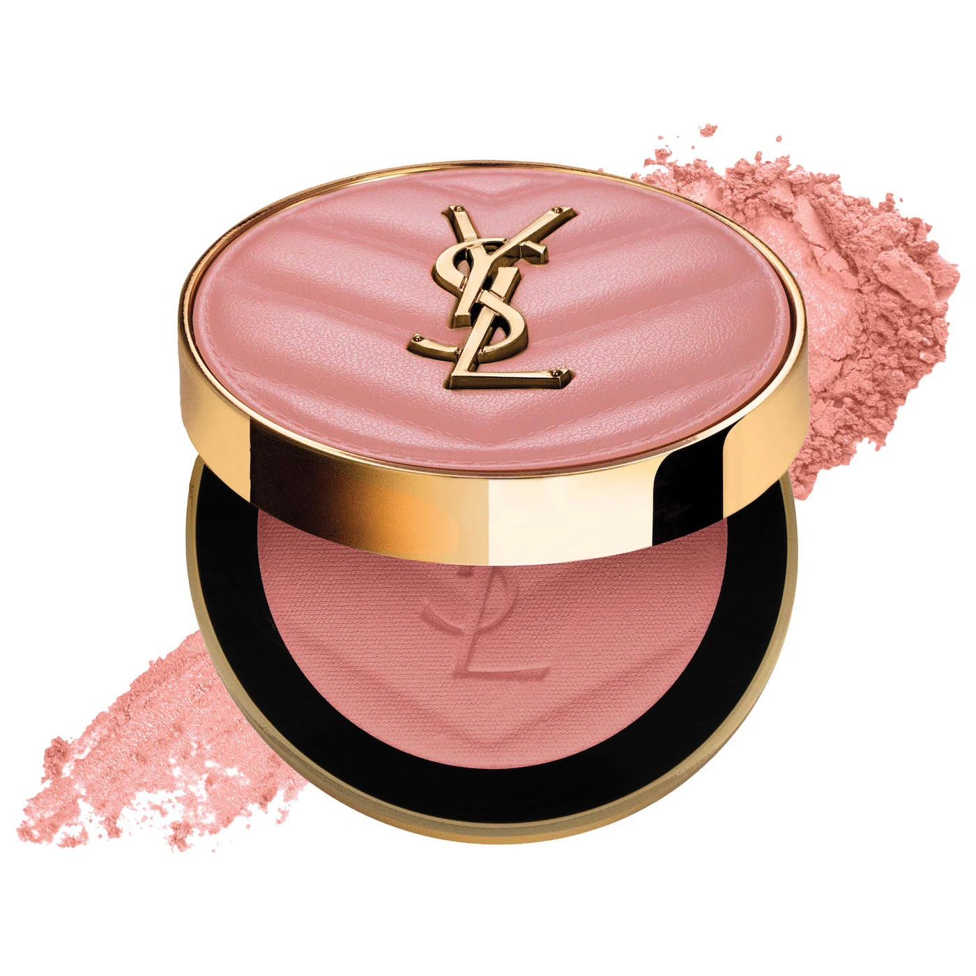 YSL Yves Saint Laurent  Make Me Blush 24H Buildable Powder Blush   06 Rose Haze 
