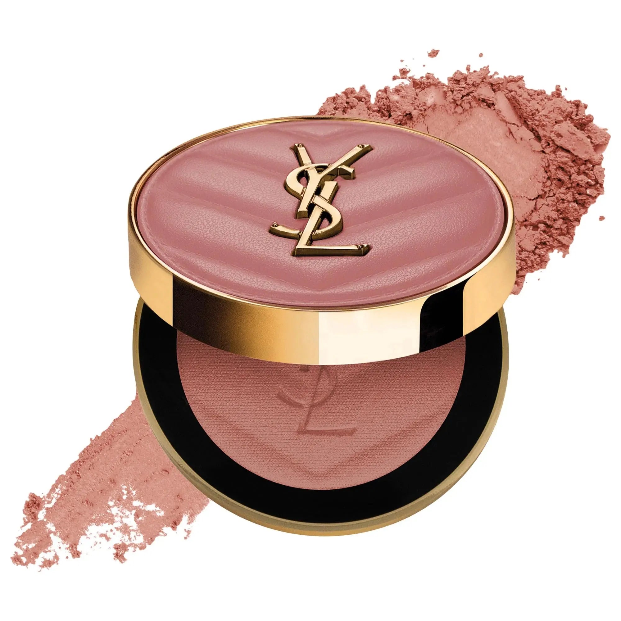 YSL Yves Saint Laurent  Make Me Blush 24H Buildable Powder Blush   23 Hot Mauve 