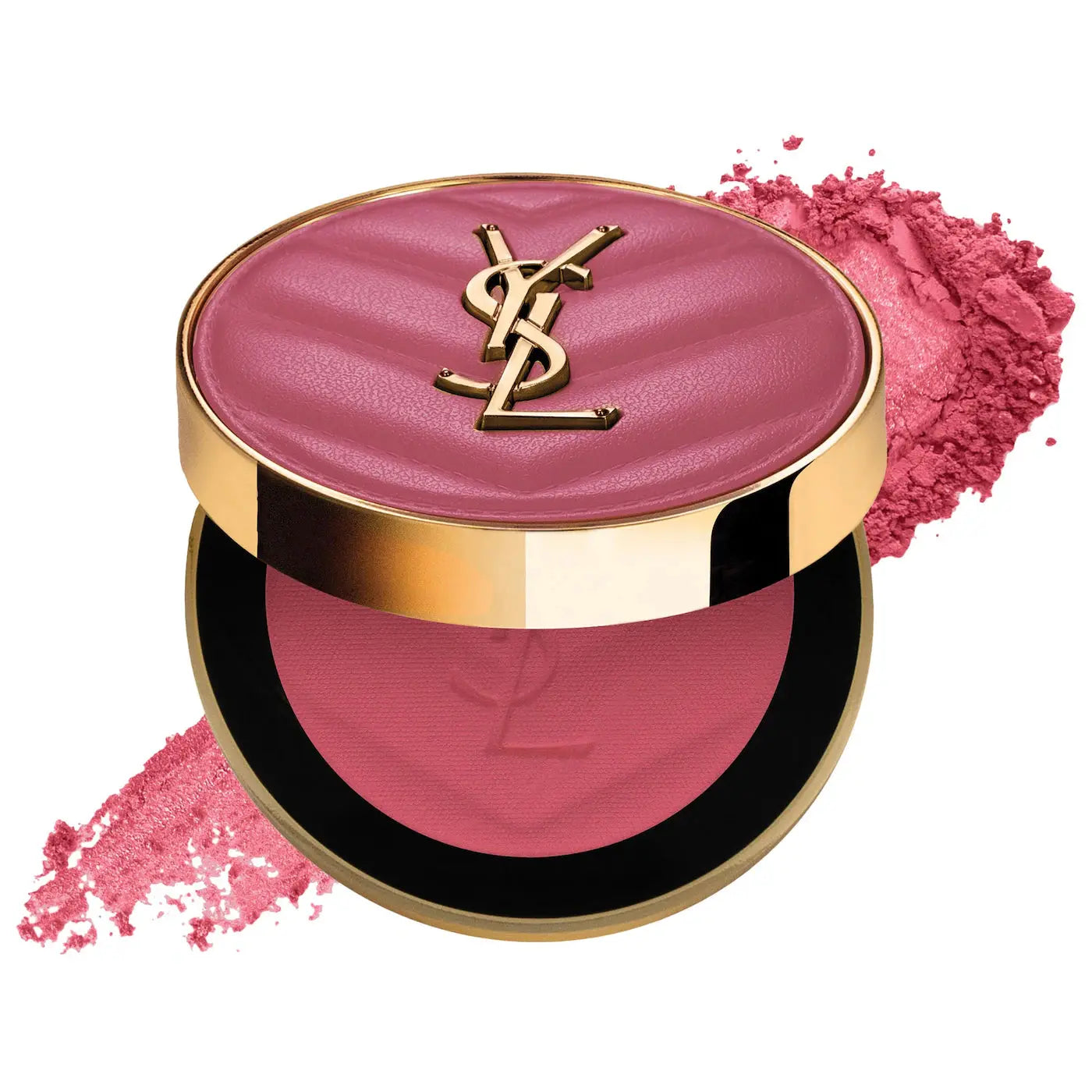 YSL Yves Saint Laurent  Make Me Blush 24H Buildable Powder Blush   54 Berry Bang 