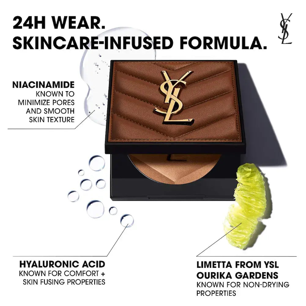 Ysl Yves Saint Laurent  All Hours 24H Hyper Sunkissed Glow Bronzer    